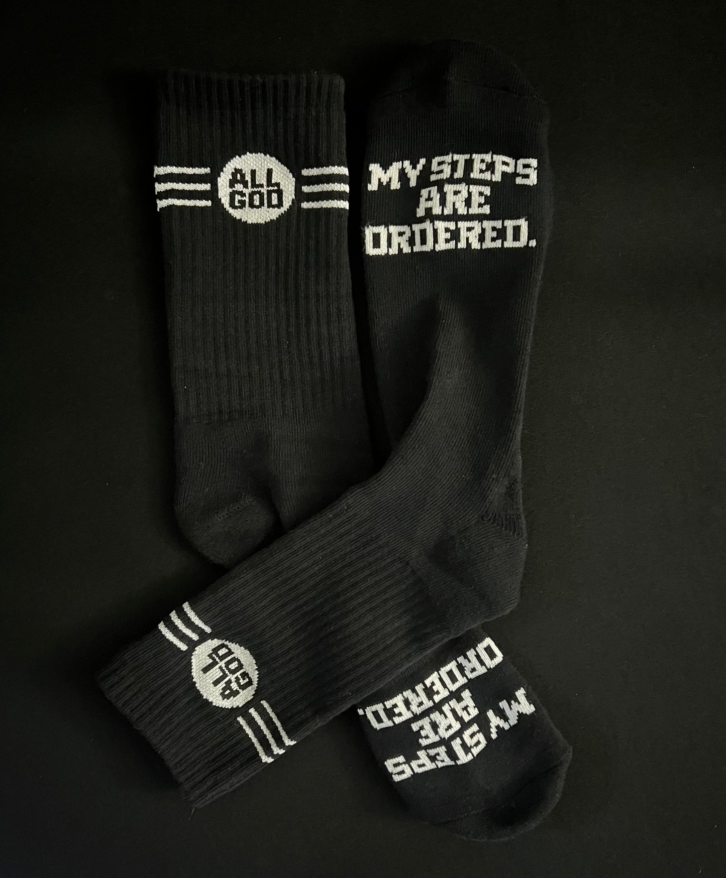 ‘Ordered Steps’ Unisex Socks