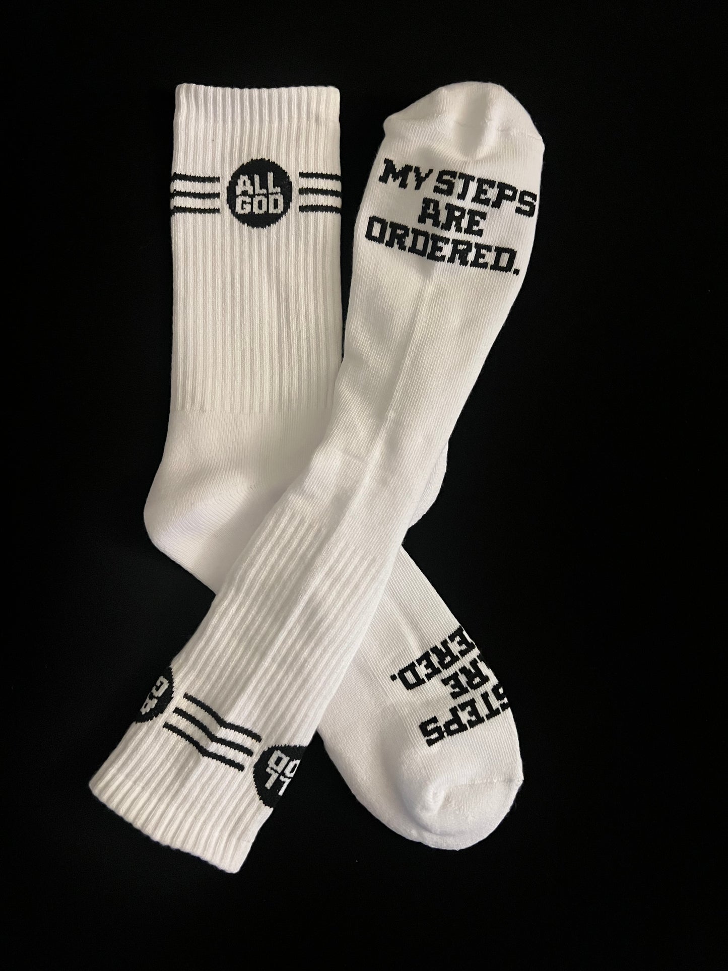 ‘Ordered Steps’ Unisex Socks