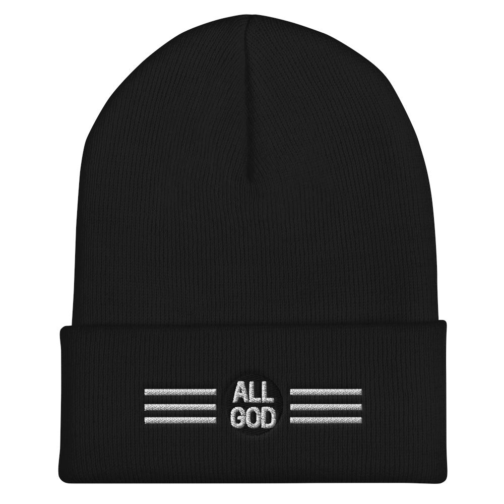 AG Beanie — embroidered logo beanie, color option view 2