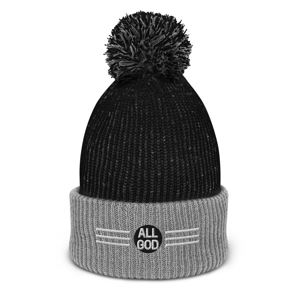 AG Speckled PomPom Beanie