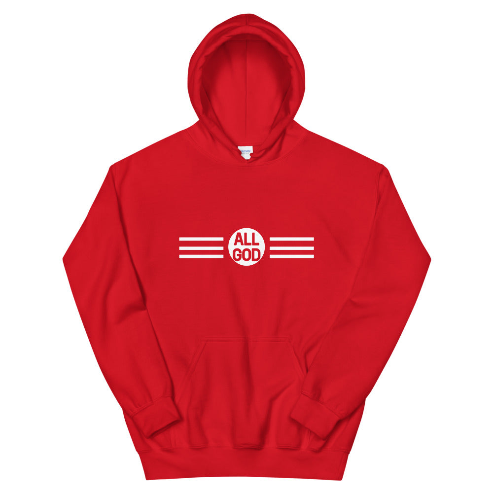 AG Hoodie with white All God logo — color option view 2