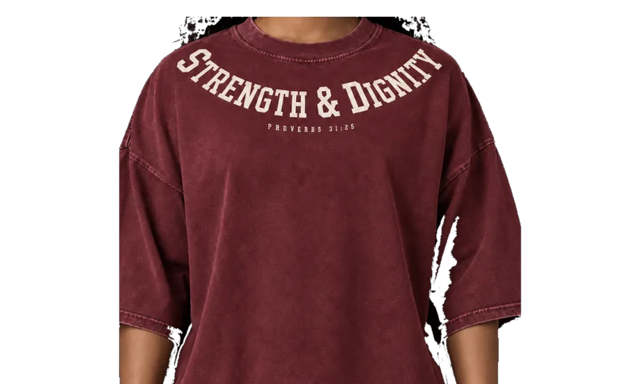 Strength & Dignity tee